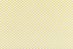 STR8 MX_STR-050.36/GO Verseny Hűtőrács Háló Finom (30x30cm) - Arany