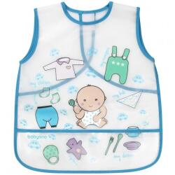 Babyono Șorț pentru copii Babyono - Pisici, albastre (5901435407134) Bavata