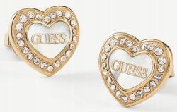 Guess Elegáns És Divatos Női Fülbevaló Guess Amami Szív Gyöngyház Stifttel (JUBE04028JWYGWHT/U)