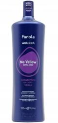 Fanola Wonder No Yellow sampon 1000ml Nem kívánt árnyalatok eltávolítása (8008277762067)