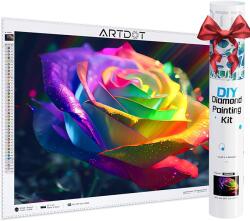  Gyémántfestő Készlet Gyémánt hímzés 35x50 Gyémánt festmény Rózsa (Y3550)