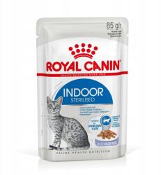 Royal Canin Indoor Sterilised tasak szett macskáknak zselében 12x85g