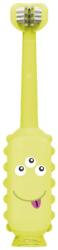 Dr. Brown's Periuță de dinți și gingii Dr. Brown's - Monster, verde (HG099)