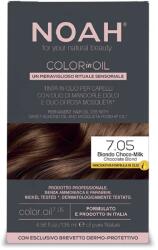 NOAH Vopsea de par permanenta fara amoniac, 7.05 Chocolate Blond, Color in Oil, 135 ml, Noah