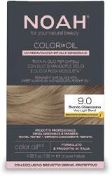 NOAH Vopsea de par permanenta fara amoniac, 9.0 Very Light Blond, Color in Oil, 135 ml, Noah