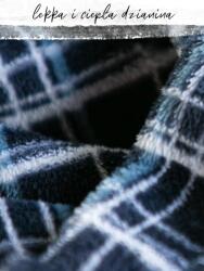 Key Férfi Fürdőköpeny Mgl 432 Hosszú M/L sötétkék (MGL 432 M/L)