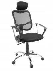  Irodai szék állítható fejtámlával fekete (DF101969)