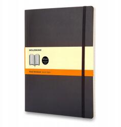 Moleskine puha vonalas vázlatfüzet fekete XL (QP621)