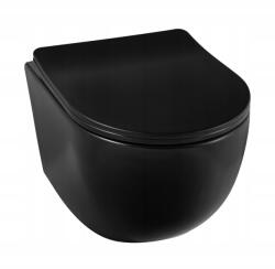 BALNEO Függesztett WC-tál Luna fekete (5905591090599)