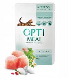 Optimeal Premium nedves macskaeledel csirke 85 g