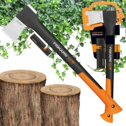 Fiskars X17 Fahasító Balta, Kertészkedéshez, Könnyű X-series, Élezővel (x17+o)