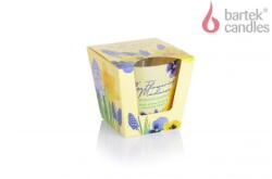 Bartek Candles Illatos gyertya üvegben The Flowering Madness 115g (5901685069687)