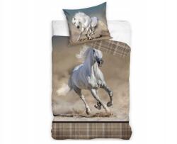 Carbotex Kétoldalas pamut ágyneműhuzat Carbotex Fehér Ló, 140/200+70/90, NL211138 (NL235043 140)