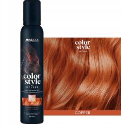 INDOLA Színezőhab Indola Color Style Mousse Copper Réz 200ml (4067971003184)