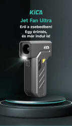 KiCA Jetfan Ultra fúvóka fekete