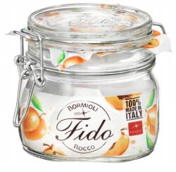 Bormioli Rocco Fido Bormioli Rocco befőttesüveg 500 ml élelmiszerekhez, légmentesen záródó tömítéssel (3S0141)