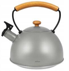 Orion Vízforraló síppal acél szürke Wooden 2, 9 l (113517)