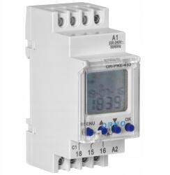 Orno Programozó Időkapcsoló LCD Digitális 52 Program OR-PRE-433 Sínre (OR-PRE-433)