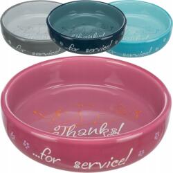 TRIXIE Kerámia macskaeledel tál, 300ml, alacsony (24795)