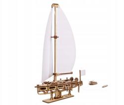 UGears Fából készült 3D mechanikus puzzle Vitorlás (70193)