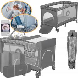 Lionelo Utazóágy Összecsukható Járóka Matrac Pelenkázó Táska Lionelo Flower (5903771705301)