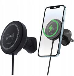 Forever MagSafe autós tartó iPhone-hoz indukciós töltő szellőzőkártyához (GSM185795)