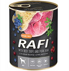 RAFI nedves Nedves sonkával és zúzával 800g Dolina Noteci konzerv