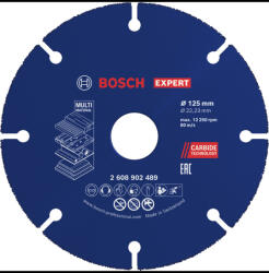 Bosch 2608902489 EXPERT Karbid Multi vágótárcsa 125 x 22.23mm (2608902489)