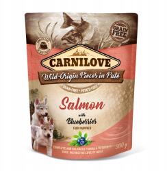 CARNILOVE nedves eledel tasak kölyökkutyáknak Junior Lazac Bogyó 300g