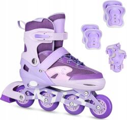 NILS Extreme Jégkorcsolya Világító Görkorcsolya Led Kerekek Állítható Védők Nils R 39-42 (16-29-003)