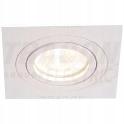 TRACON Mennyezeti lámpatest, szögletes, fehér SPND1W (SPND1W)