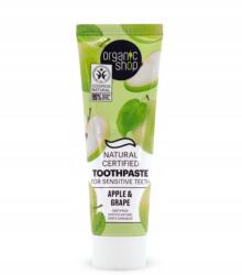  Organik Shop Pasta do zębów dla wrażliwych zębów Jabłko i winogrono 100g (4743318142678)