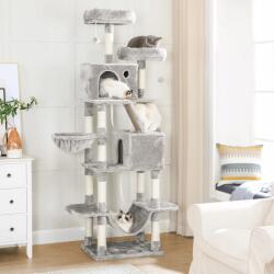 Songmics Macska kaparófa 206 cm világos szürke (PCT190W01)
