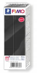 STAEDTLER Fimo Hőre keményedő plasztikus massza Soft fekete 454g (FIMO-8021-9)