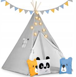 Nukido Gyerek tipi sátor Nukido lámpákkal szürke Nukido (740030)