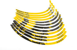 Stage6 MX_S6-0512.1/YE Felni Matrica Készlet 12" / - Sárga, Fekete