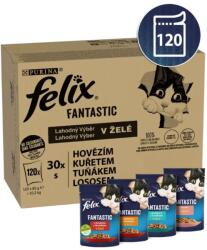 FELIX Fantastic multipack ízletes választék zselében 120x 85 g