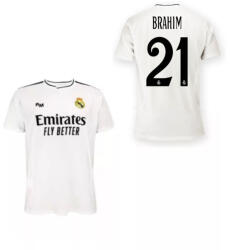 Adidas Real Madrid Mez Felső - Gyerek Szurkolói Hazai 2024-25, BRAHIM
