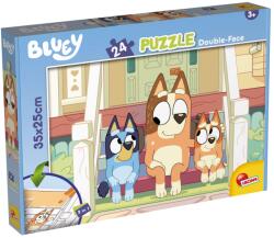 Lisciani Двулицев пъзел Lisciani - Bluey, 24 части (LI99559)