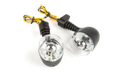 STR8 MX_STR-660.91 Irányjelzők Oem Minőség / Derbi / Beta Rr - Fekete, Fehér