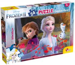Lisciani Двулицев пъзел за оцветяване Lisciani - Frozen 2, 24 части (LI81295)