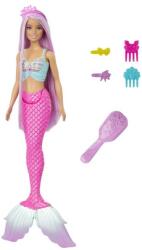 Mattel Barbie Papusa de basm cu par lung - sirena (25HRR00) Papusa Barbie