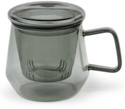 Bredemeijer Üveg bögre LIVORNO 350 ml, fekete, üveg, Bredemeijer (BRED165041)