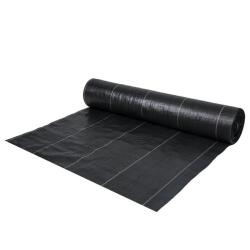  Gyomszövő Geotextília - Fekete, 0, 6 x 100m, UV álló
