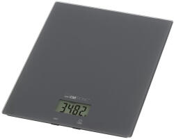 Clatronic KW 3820 szürke üveg konyhai mérleg
