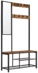 Euziel Álló fogas tükörrel NAVOR barna/fekete HSR050B01V1 (EZ0343)