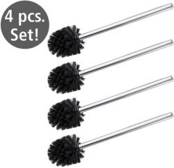 WENKO 24089800 - WC-kefe 8x35 cm rozsdamentes acél/ezüst/fekete 24089800 (WE0160)