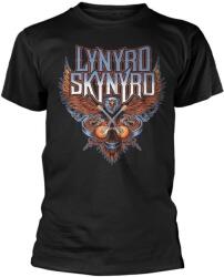 Lynyrd Skynyrd Crossed Guitars Black 2XL Ing (PH13448XXL)