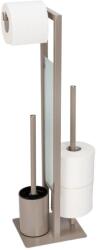 WENKO 25553100 - WC-kefe RIVALTA 18x70 cm bézs/fekete 25553100 (WE0068)