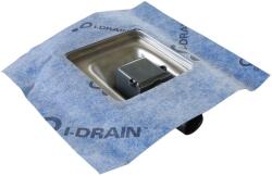 I-Drain Square - Rozsdamentes acél padlóösszefolyó Linear, 150x150 mm ID4MSQ0150 (ID4MSQ0150)